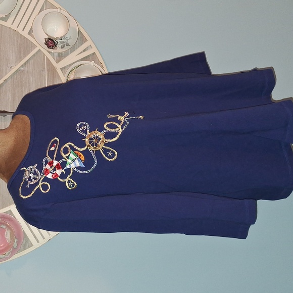 Quacker Factory Nautical Top - Picture 2 of 4